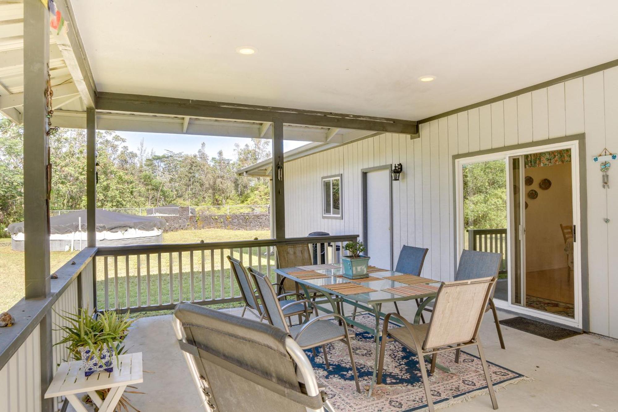 Paradise Park Vacation Rental About 4 Mi To Shoreline! Keaau Exterior photo